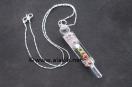 Crystal Quartz Chakra healing wand cum Necklace